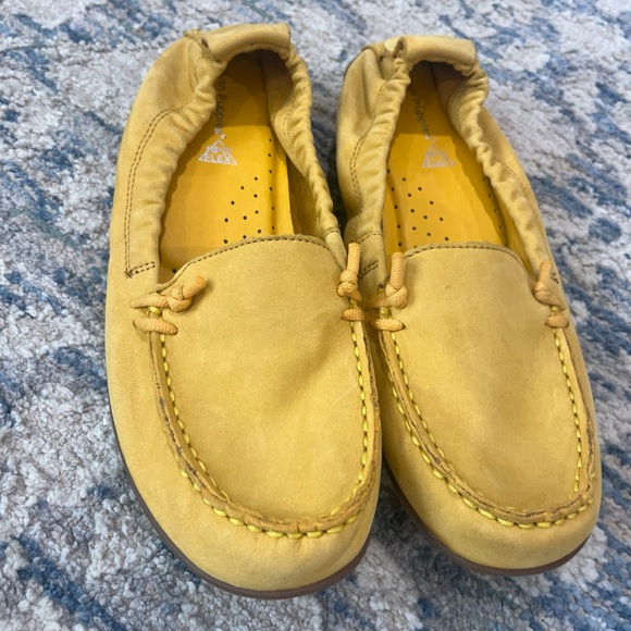 Hush Puppies Women's HPO2 FLEX Leather Slip-On Shoe Medium 8.5 loafer NWOB - Picture 2 of 6